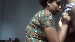 Bhabhi with her partner sucking him hard fucked in missionary